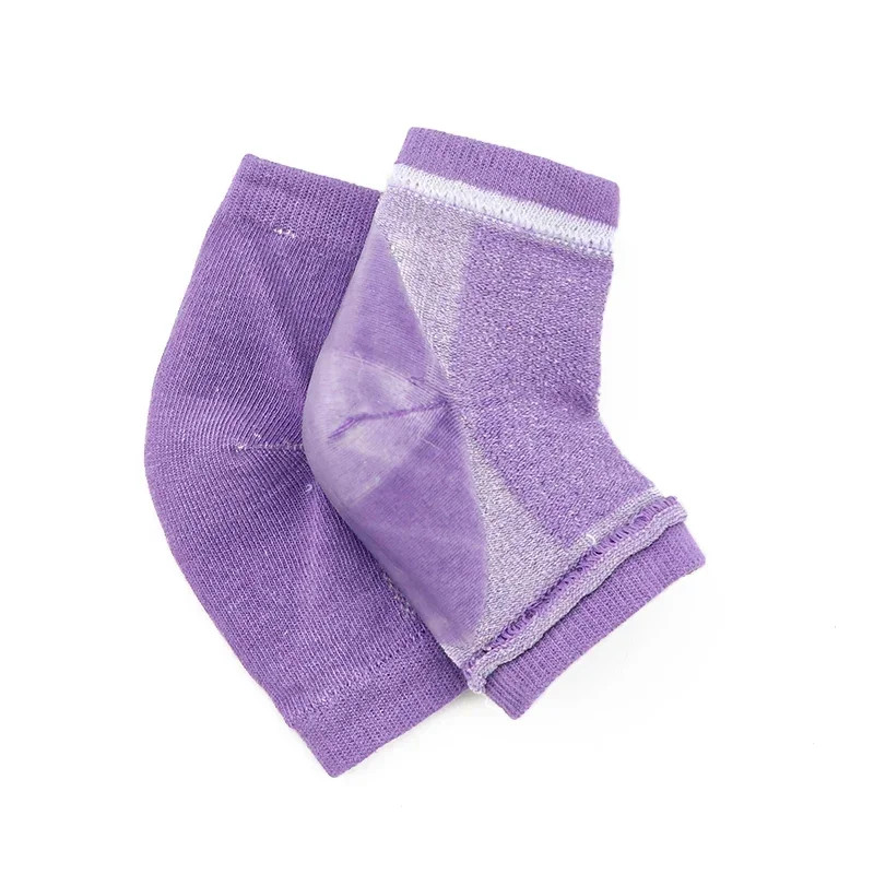 Silicone Feet Pads for Heel Moisturizing Socks Open Toe Socks Cracked Foot Toele