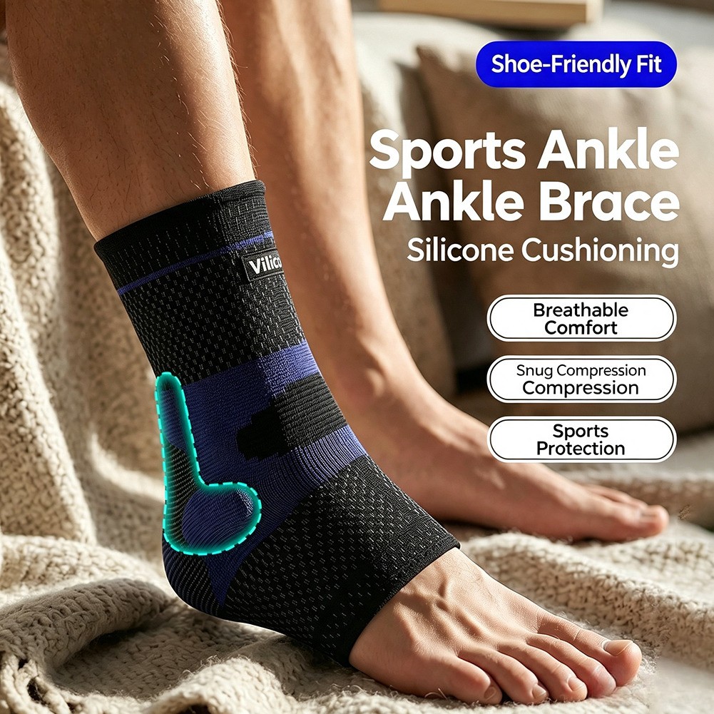 Ankle Brace Shock Absorption Pressure Relief Sports Anti-Sprain Ankle Protection