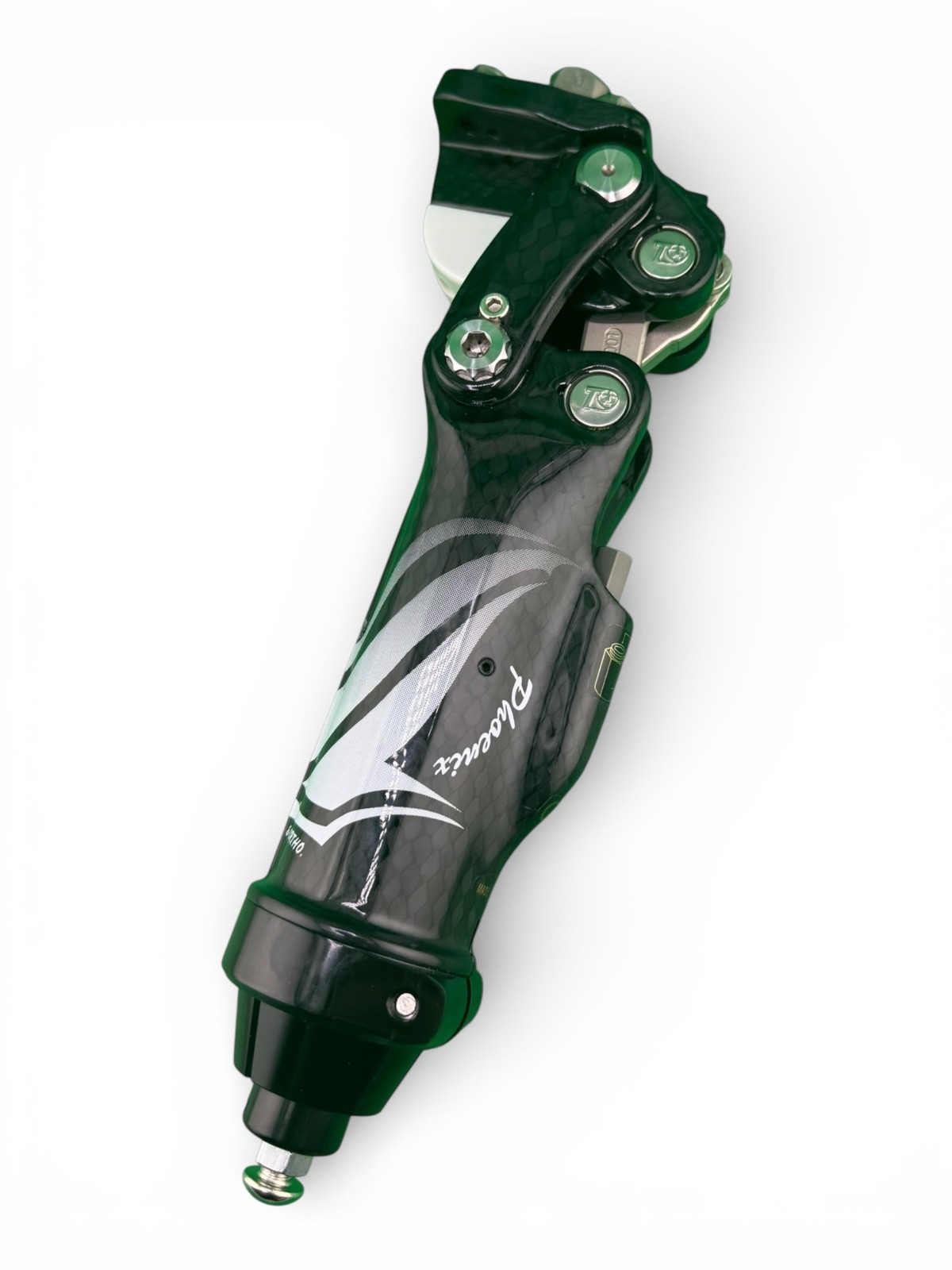 Phoenix Graph-Lite Graph lite prosthetic knee. Pneumatic prosthetic knee.