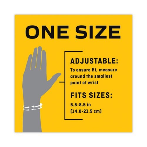 FUTURO Adjustable Reversible Splint Wrist Brace, Fits Wrists 5.5″ to 8.5″, Black