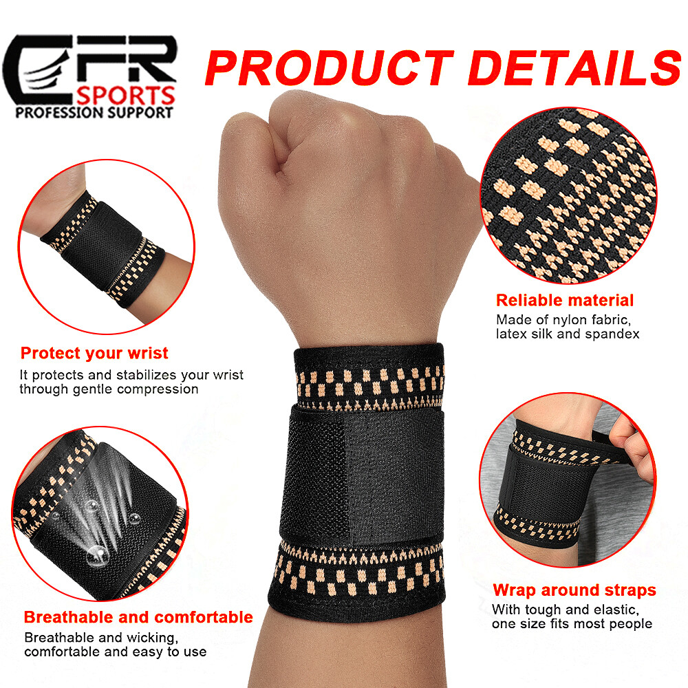 Weight Lifting Wrist Support Wrap Gym Workout Training Support Straps Gym Carpal