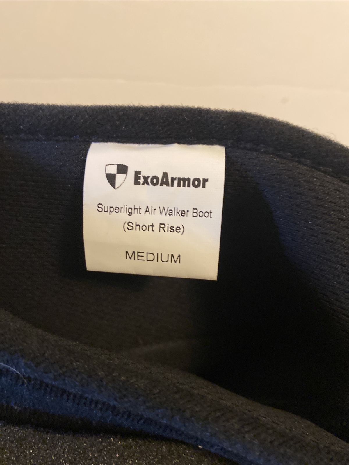 ExoArmor Super light Walking Boot (short Rise) Medium With Instructions New