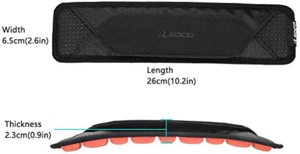 Shoulder Strap Pad with Air Cushion Shoulder Relief,Case Bag Strap Pad for La…