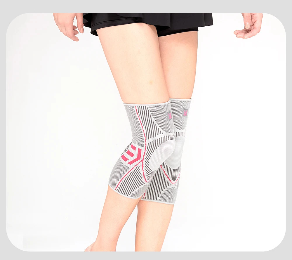 Professional Knee Support Compression Knee Sleeve Anti Slip Silicone Knee Braces