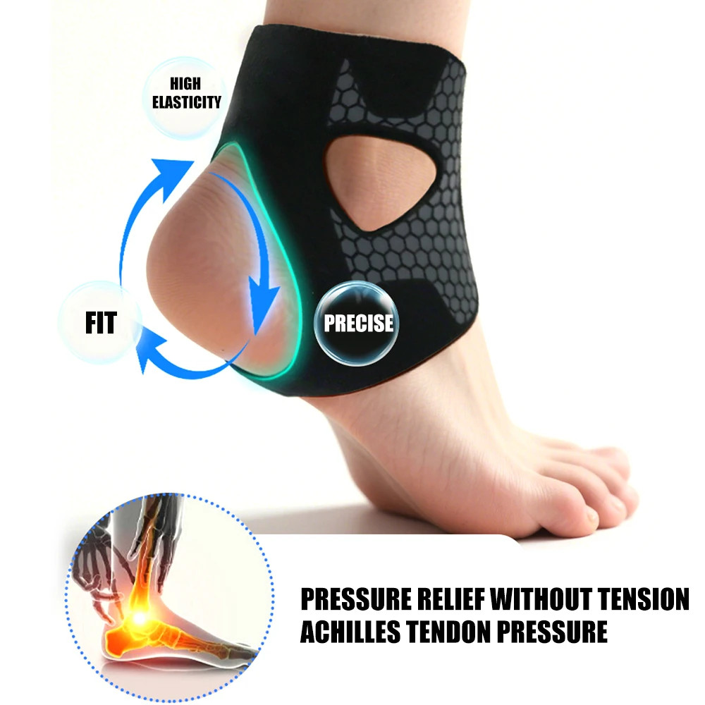 Breathable Neoprene Ankle Brace 1PCS Compression Sleeve For Arthritis Plantar