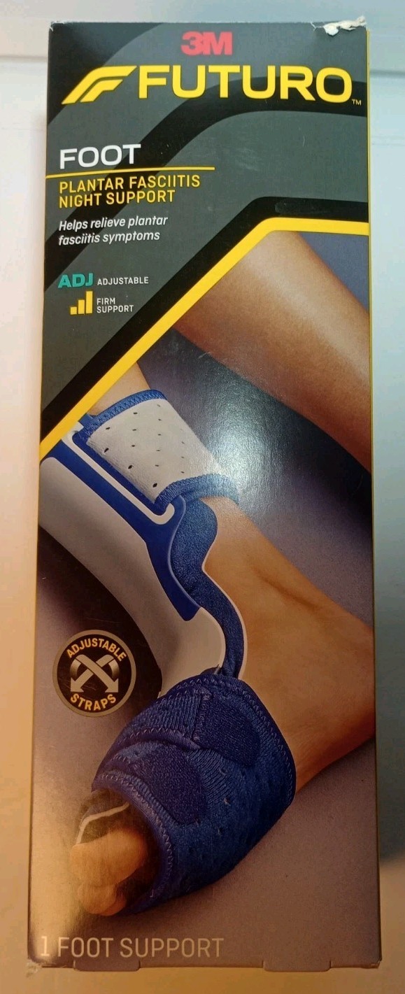 3M Futuro Foot Plantar Fasciitis Night Adjustable Support New