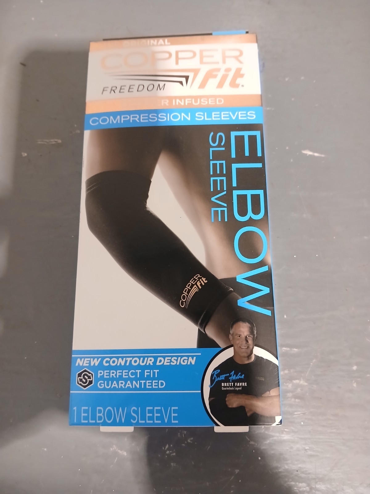 Copper Fit Freedom Cooper Infused Compression Knee Sleeve Size M