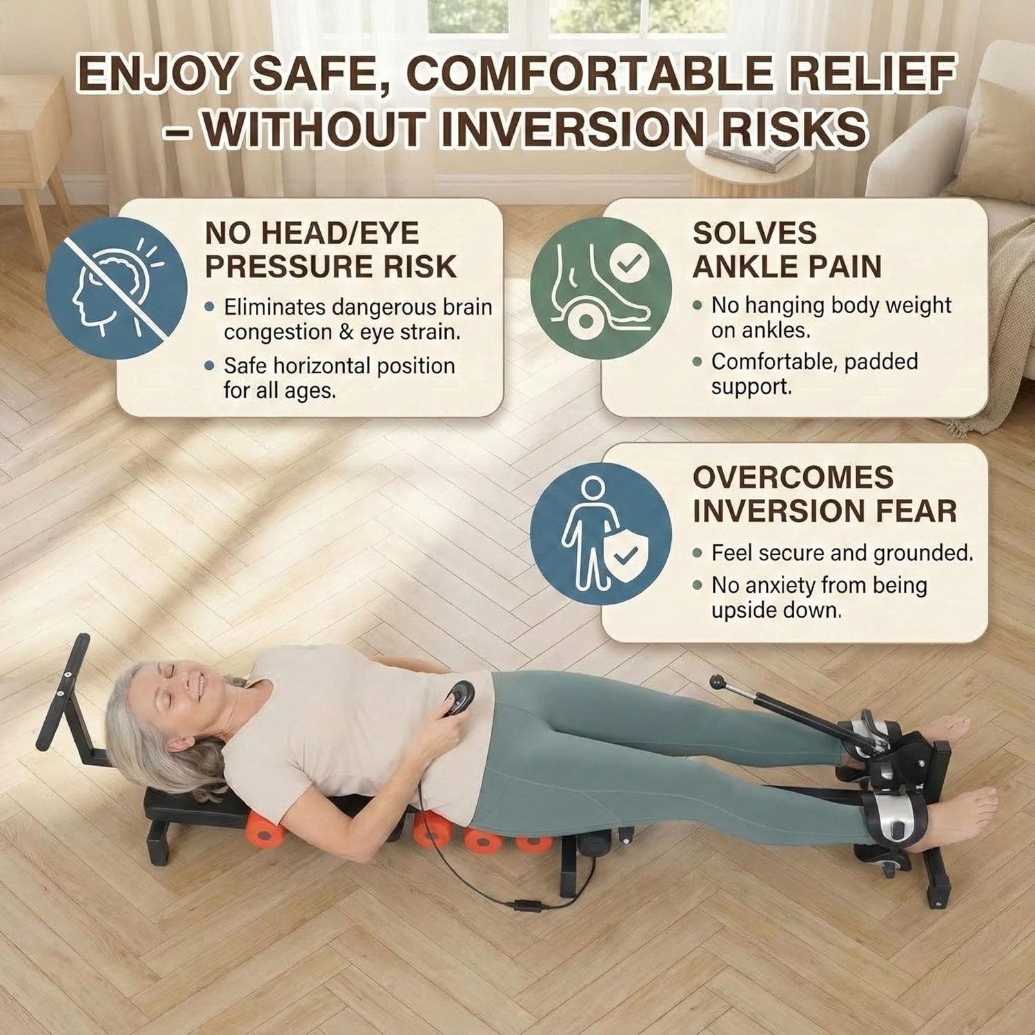Electric Traction Machine for Neck and Back Spinal Decompression