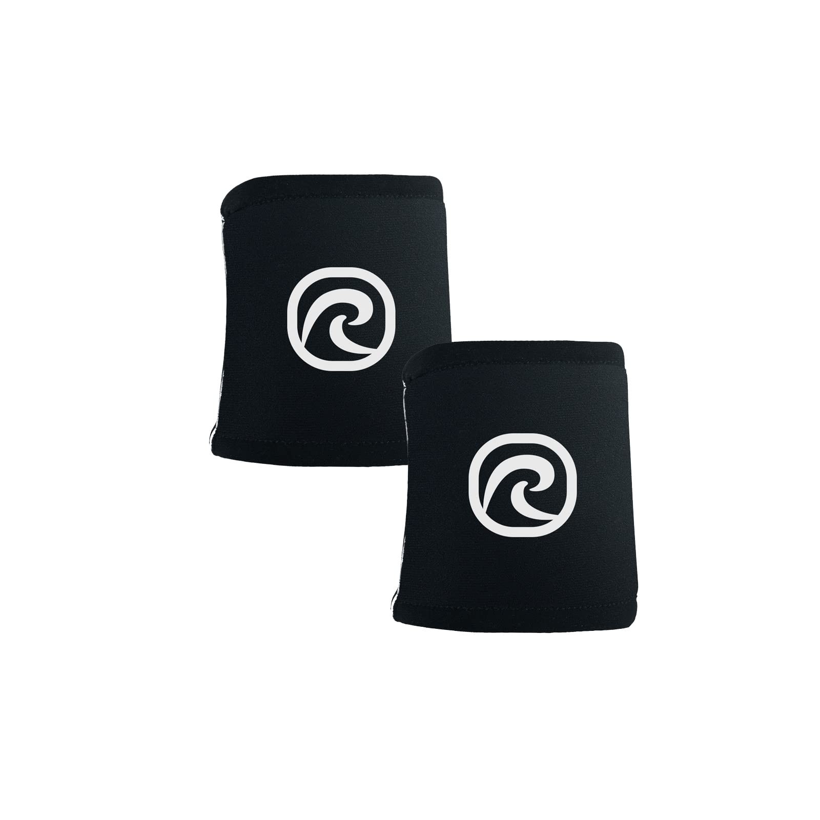 Rehband Neoprene Wrist Sleeves, 1 Pair, Support 5mm Medium, Black