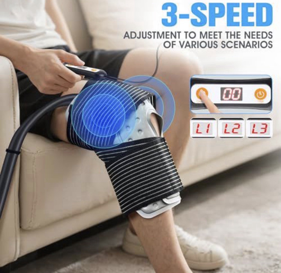 Portable Ice Machine post-op Shoulder / Knee Cold Therapy 16 Qt. Cryotherapy NiB