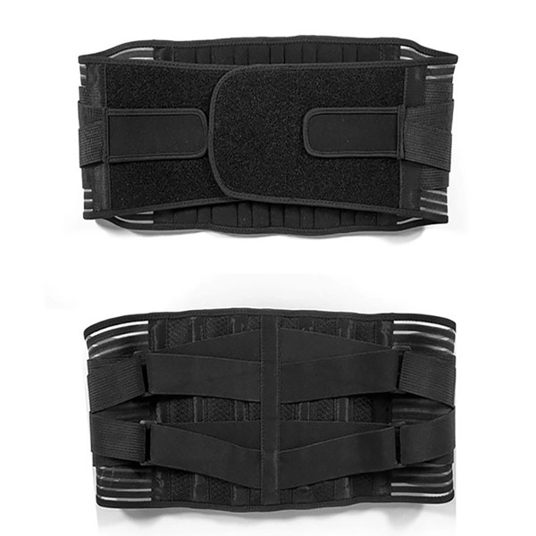 Breathable Lumbar Support Belt Adjustable Back Brace for Lower Back Pain Relief