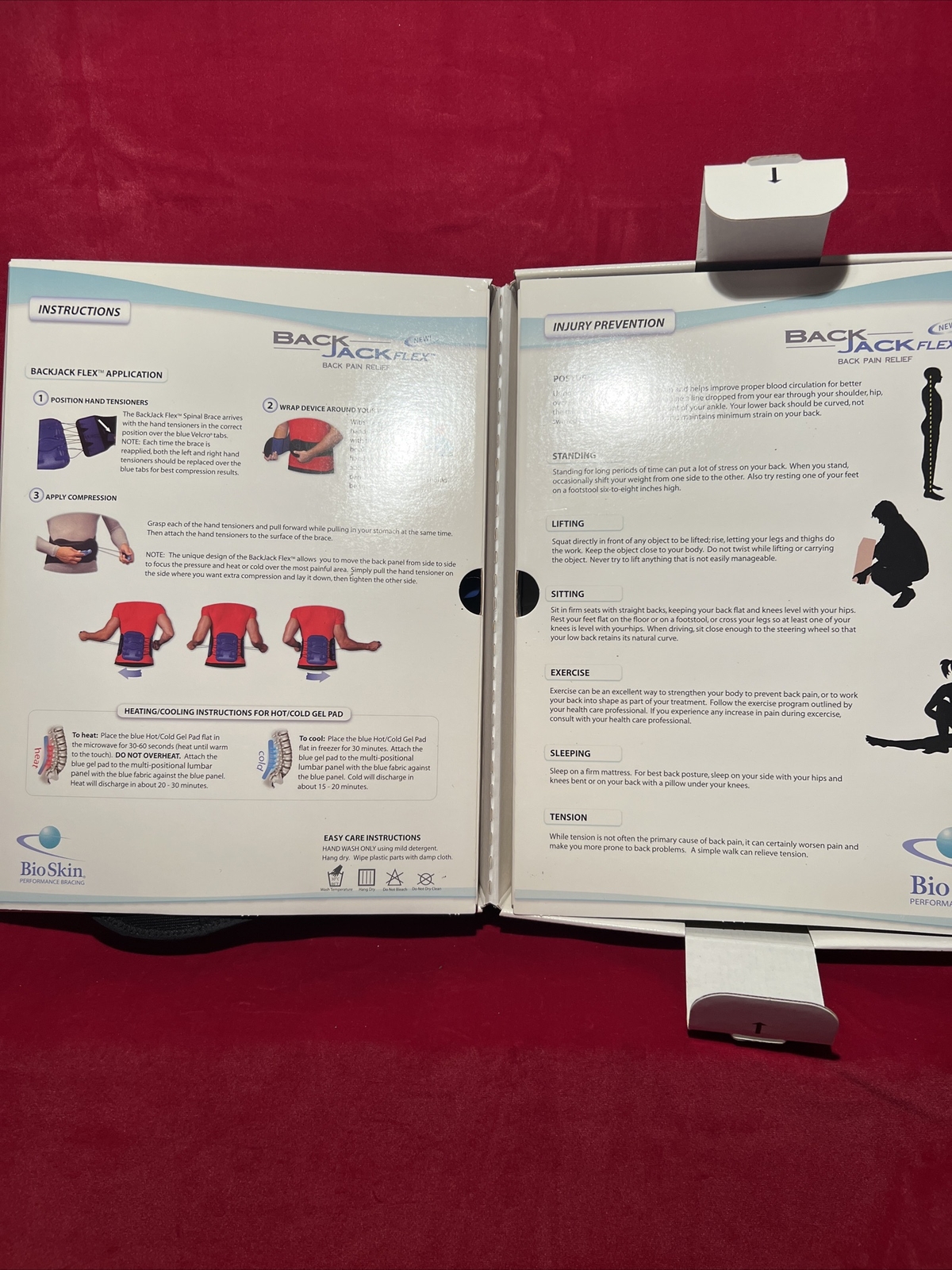 BioSkin Back Jack Spinal Bracing System 37303 Medium/Large 34-44″ Waist (L)
