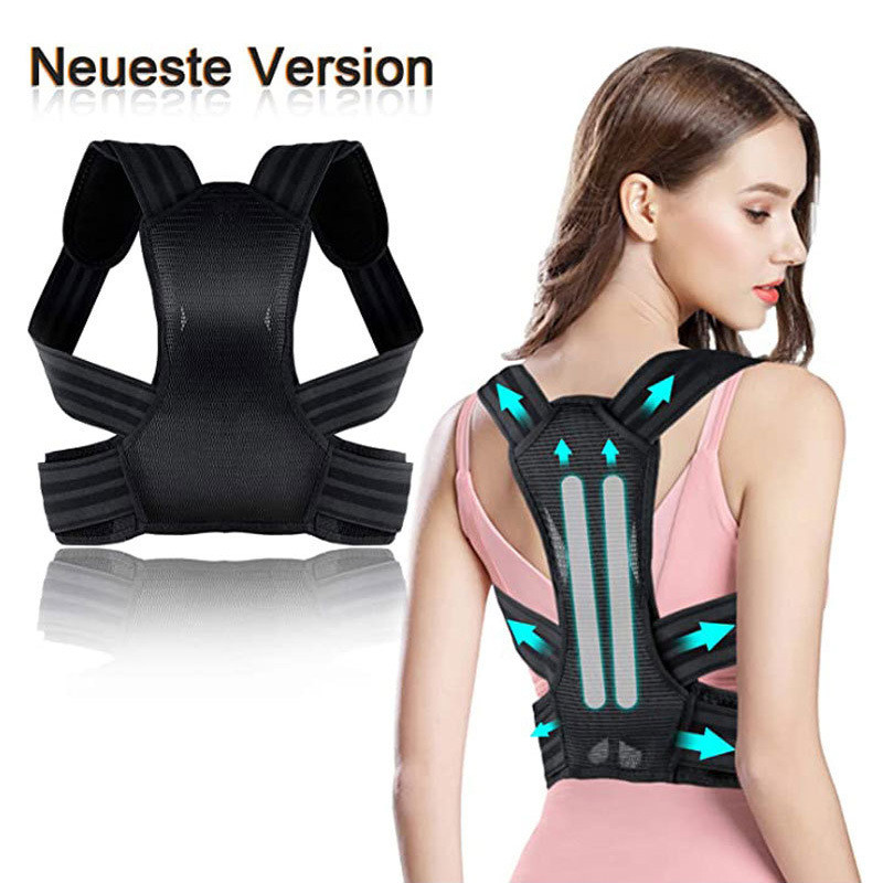 Back Brace Posture Corrector Women Men Shoulder Straightener Adjustable Support