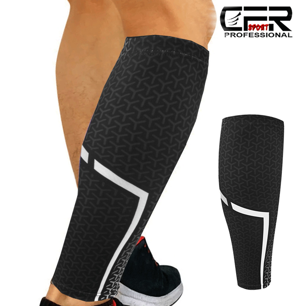 Compression Socks Calf Sleeve Leg Support Brace 15-20mmHg Circulation Men Women