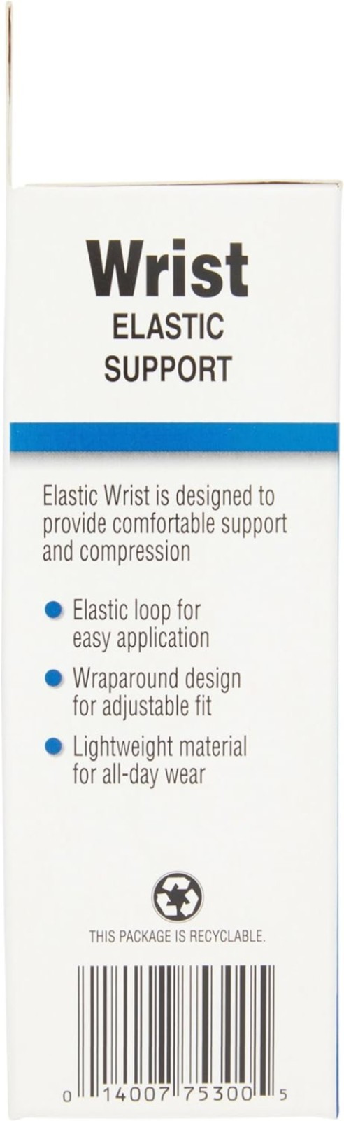 Elastic Wrist Support Wrap for Carpal Tunnel & Arthritis – Adjustable One Size
