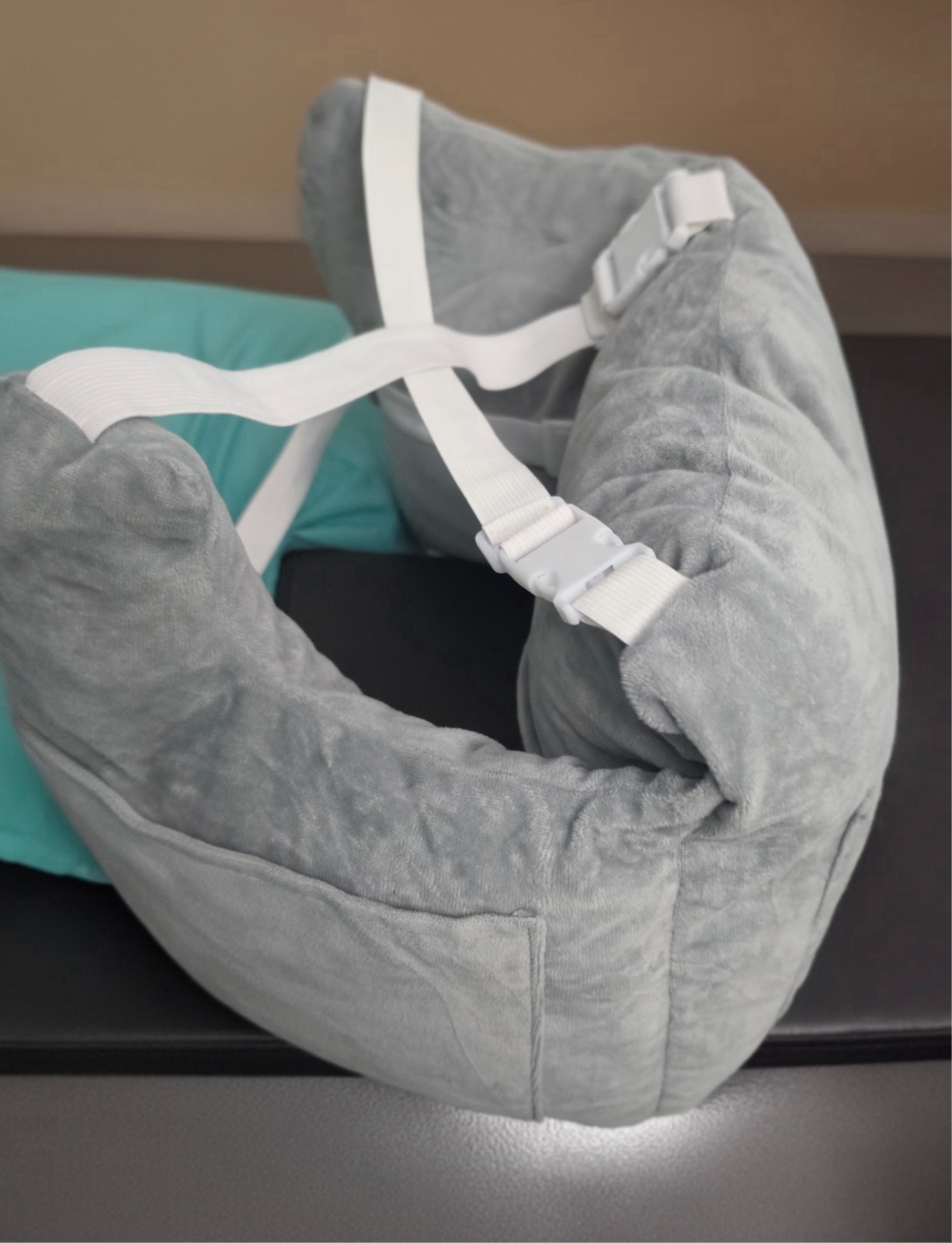 Mastectomy Pillow for Post Surgery Chest/ Breast Recovery, Gray