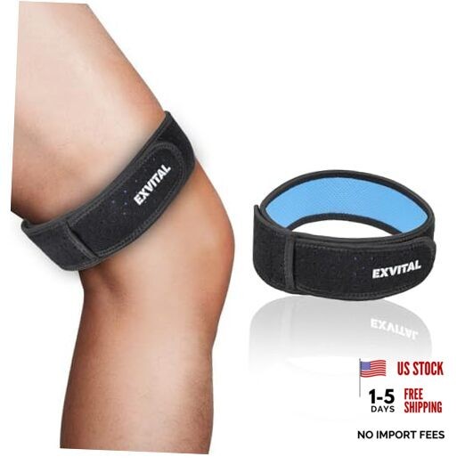 EXVITAL IT Band Straps Iliotibial Band Brace Relieve ITB Syndrome for 1 Pack