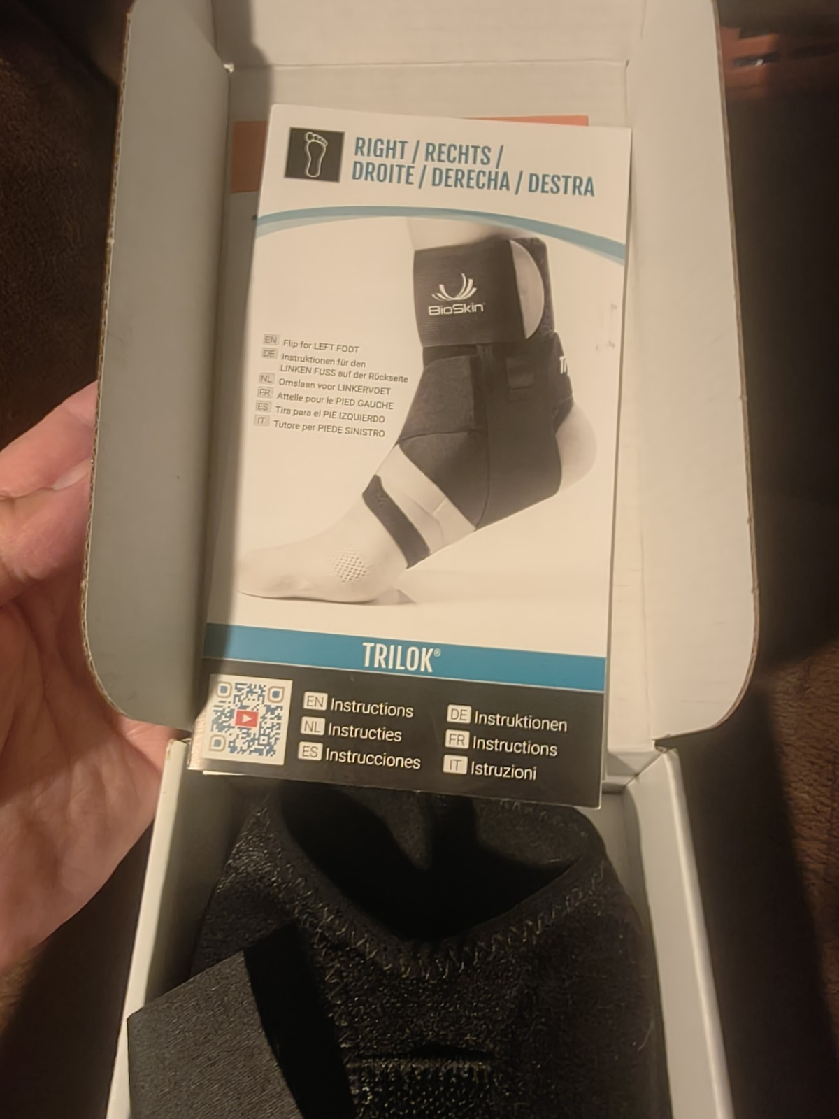 Bioskin Trilok Ankle Brace – SIZE MEDIUM