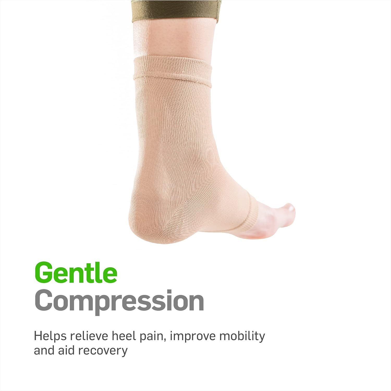 Fitted Achilles Gel Protection Sleeve S/M 1 PCS Heel Support Brace