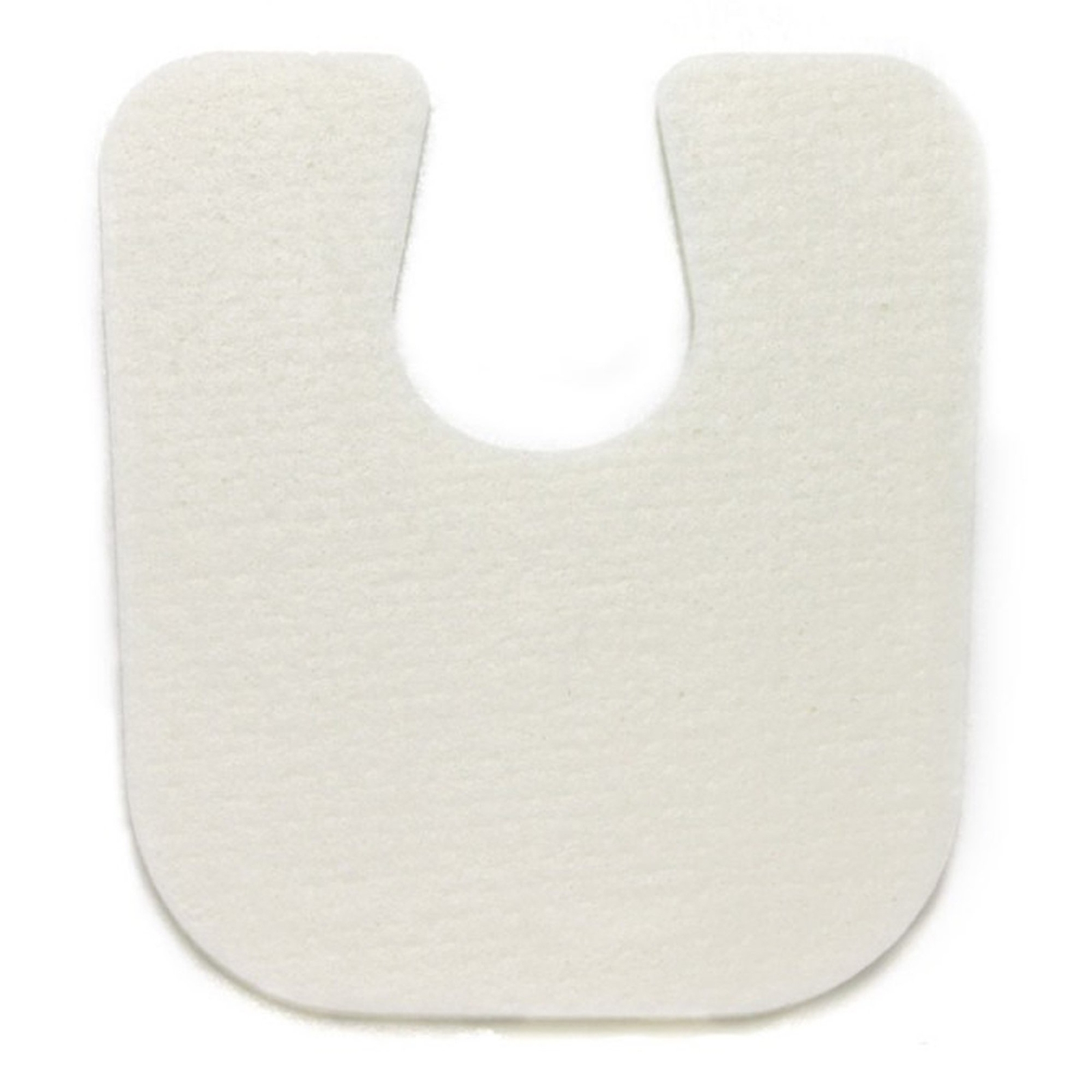 McKesson White Protective Pad 1/8 Inch Thick Adhesive for the Foot 9208 100 Ct