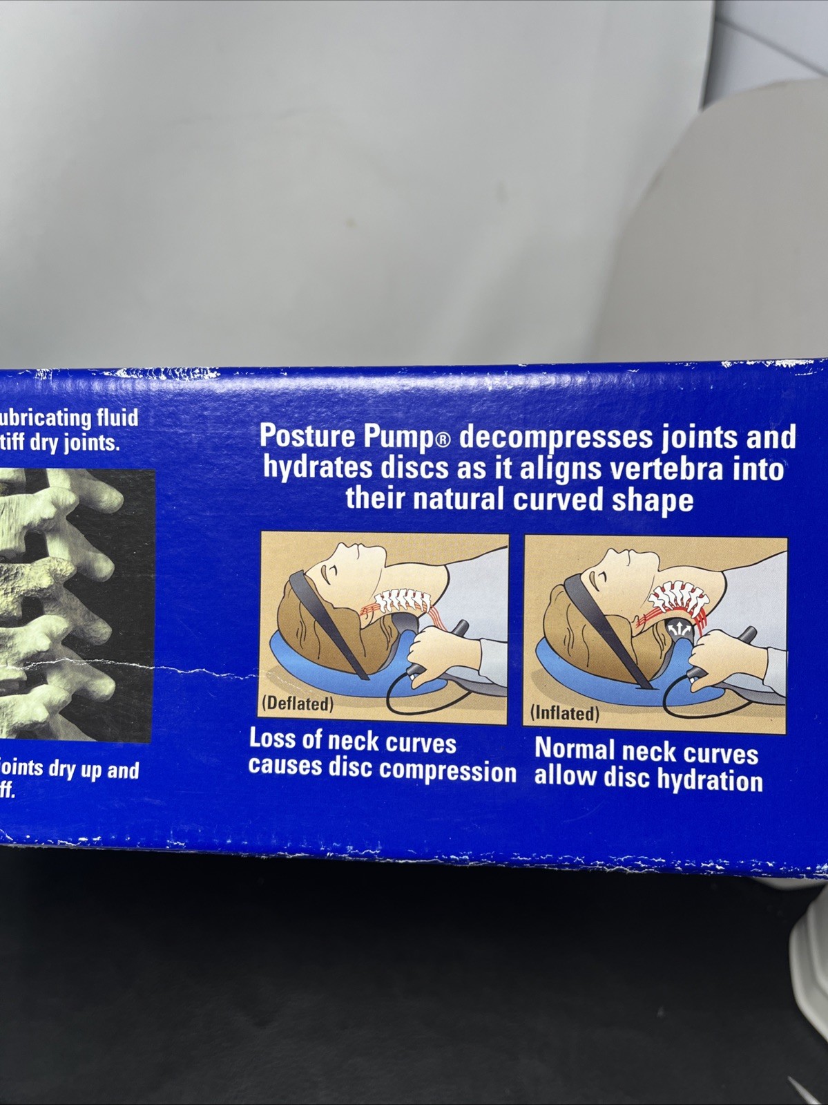 Posture Pump 1000 Neck Disk Hydrator Tested Therapy Pain Relief Headaches
