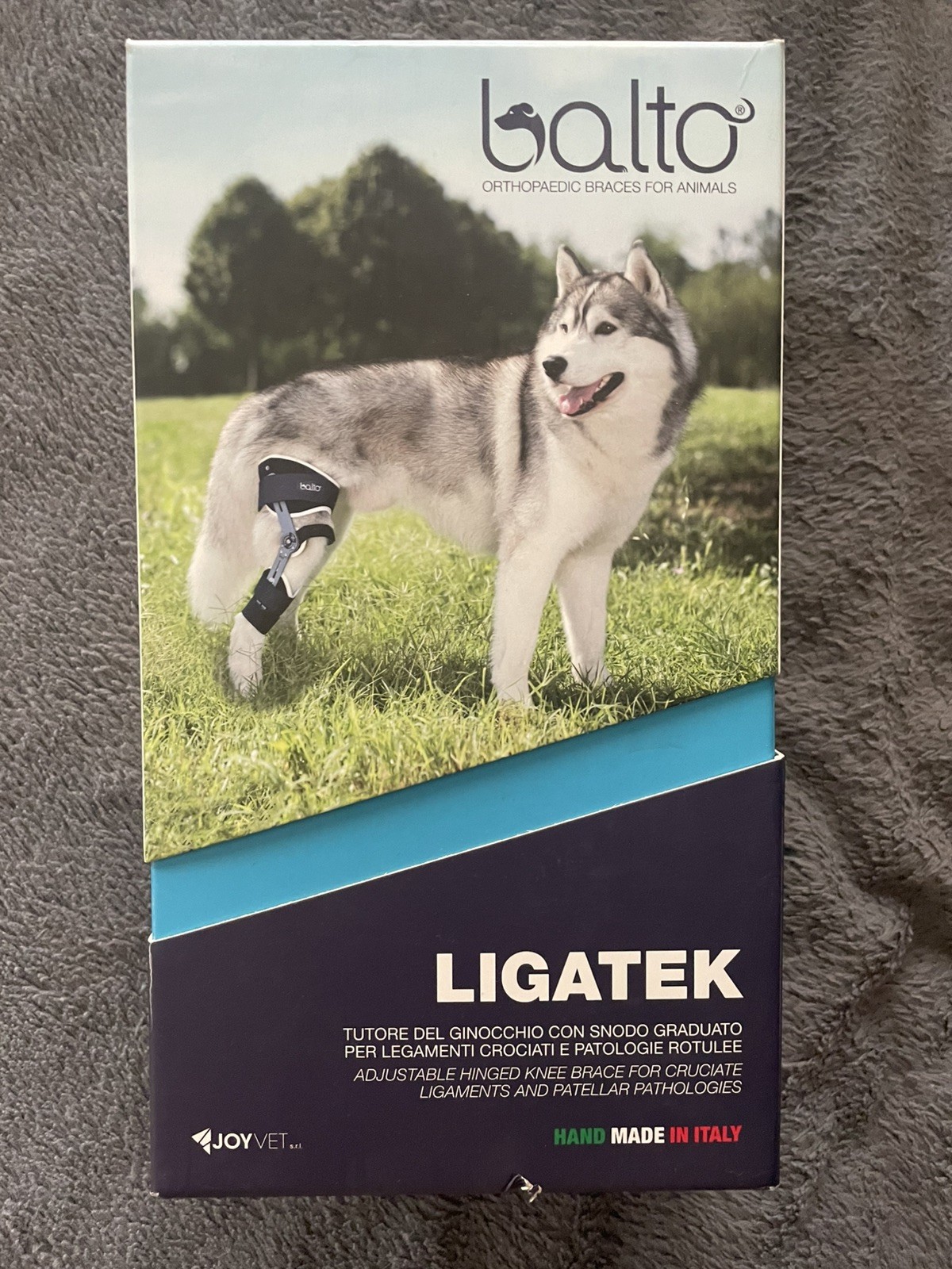 Balto Ligatek Orthopaedic Rear Right Dog Leg Brace Medium