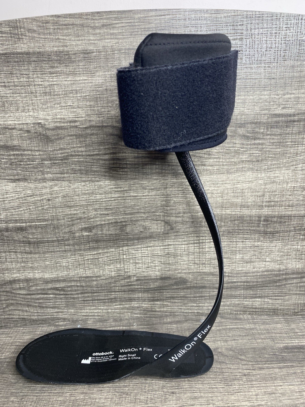 Small Right 28u22=R36-39 Ottobock Walk On Flex Carbon Fiber Brace Leg Ankle