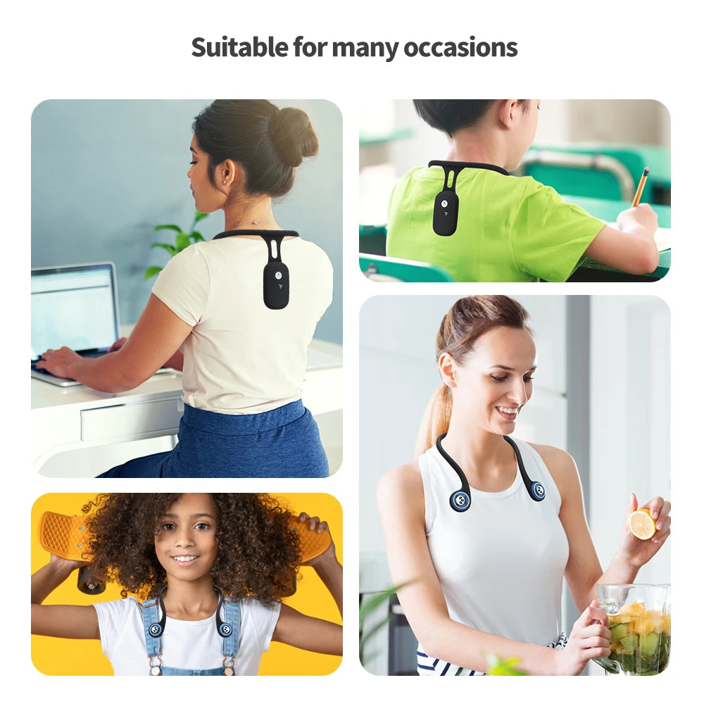 Smart Posture Corrector Trainer Device Real-Time Back Neck Hump Corrector