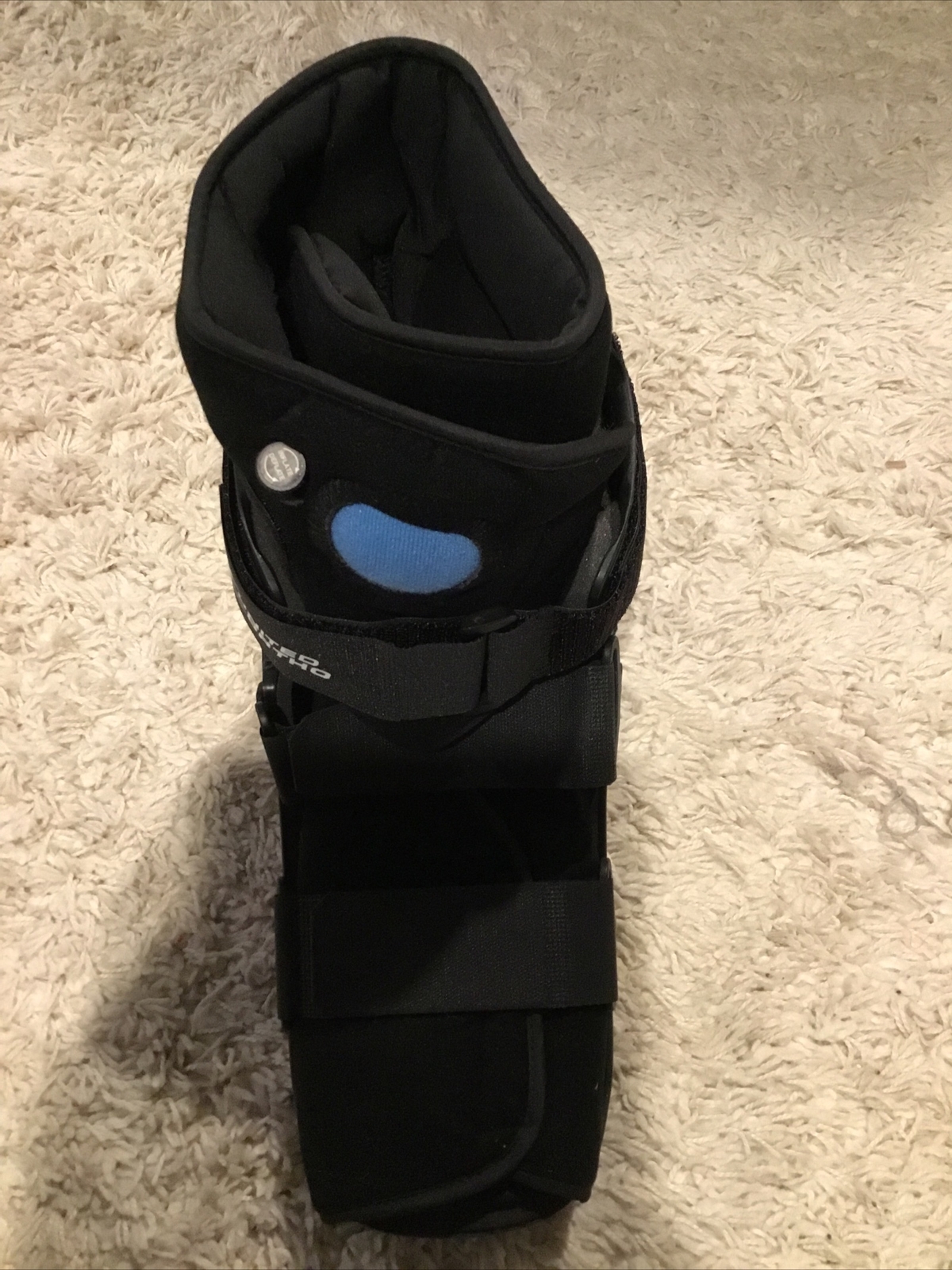 United Ortho Walker Fracture Boot Large Black Short Air Cam Walker Size LG