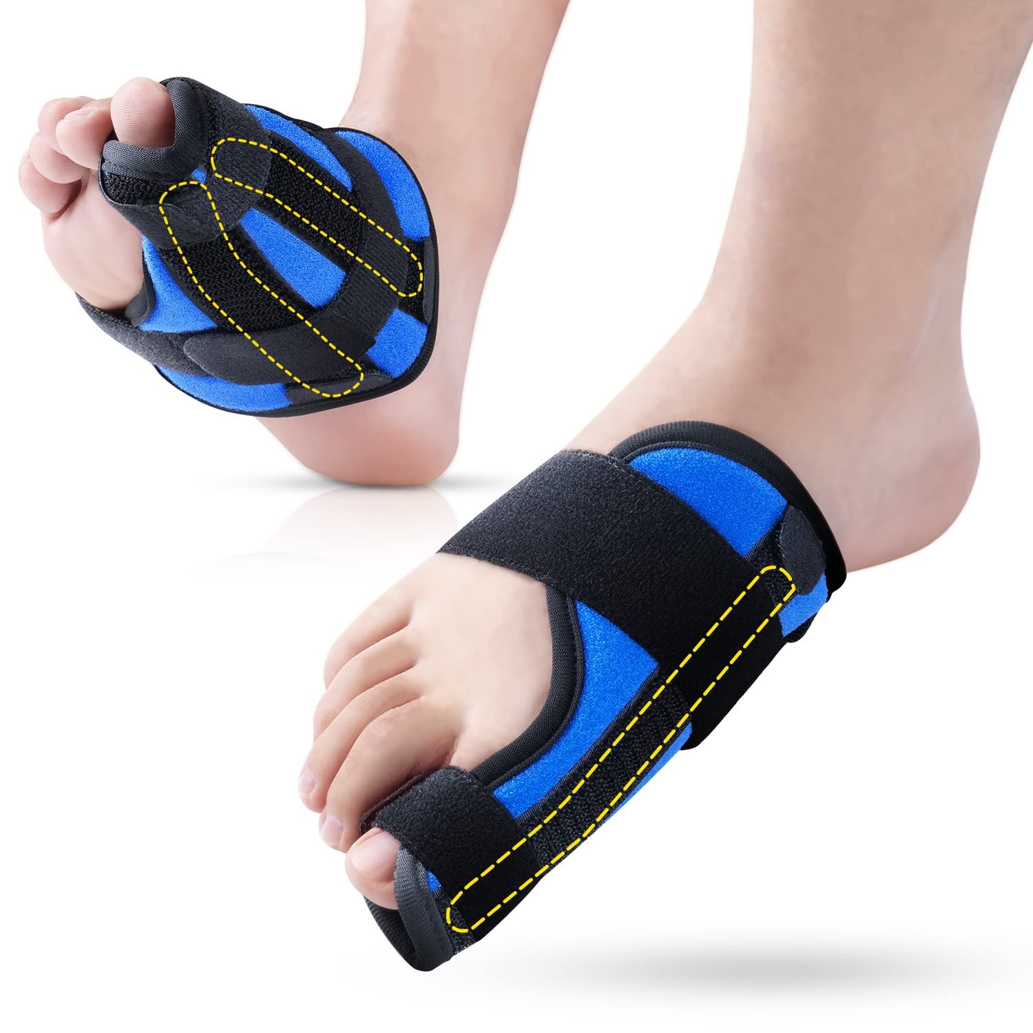Big Toe Splint Brace for Men Women Broken Toe Support Corrector