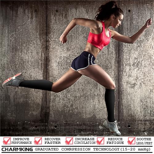 Compression Socks for Women & Men Small-Medium 01 Black/Black/Black