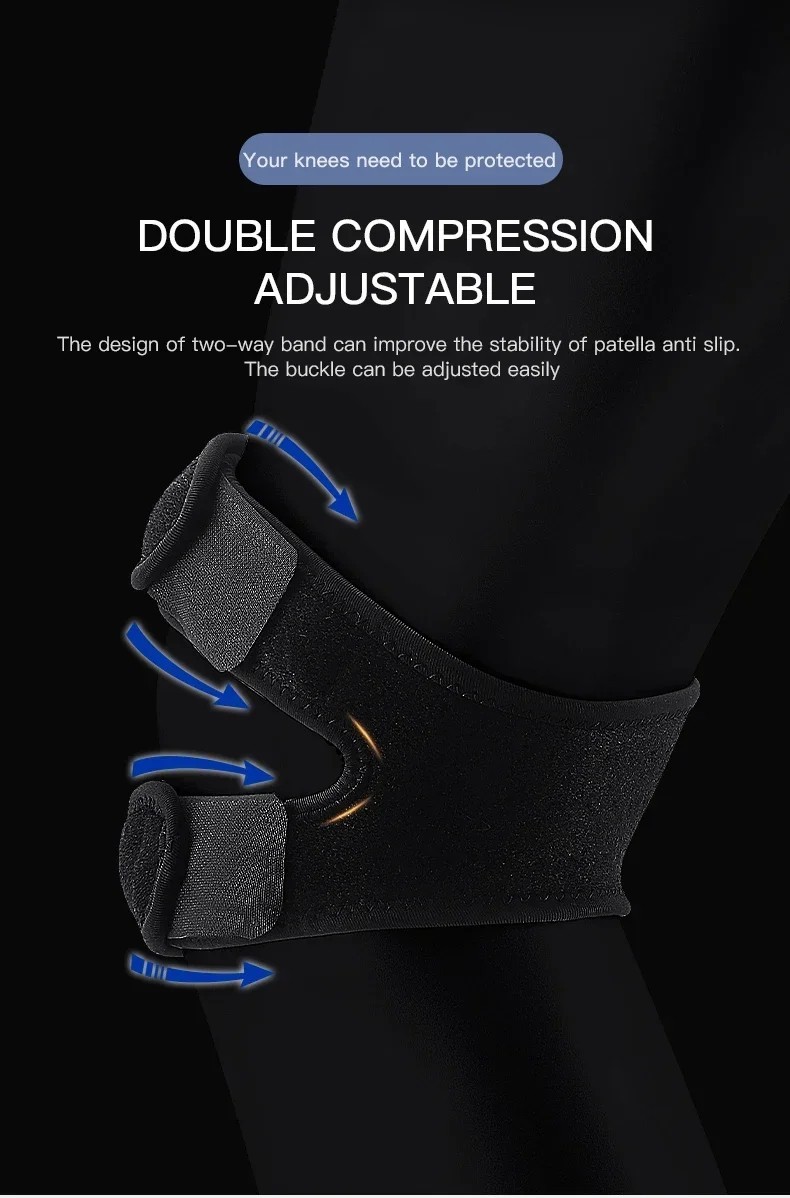 Knee Support Brace Compression Sleeve Pad Sports,Basketball,Tennis,Cycling