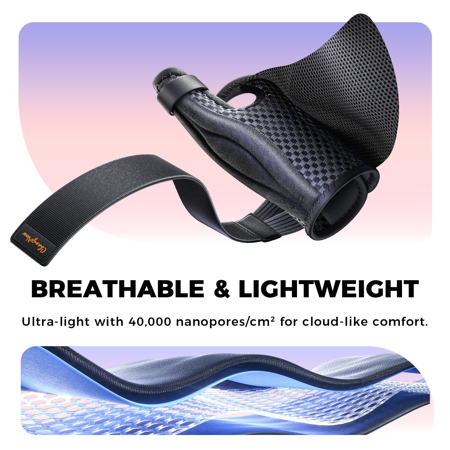 Ultra Breathable Thumb Brace for Right & Left Hand, [Upgraded Medical-Grade] Thu