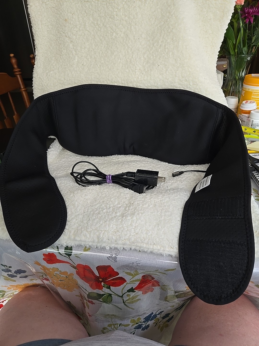 Heated Back Message 4 In 1 Decompression Belt Cordless For Soothing Sore Muscles