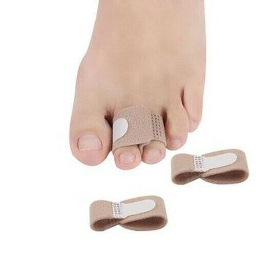 Broken Toe Wraps Hammer Toe Separator Splint Cushioned Bandages 4 pk NatraCure