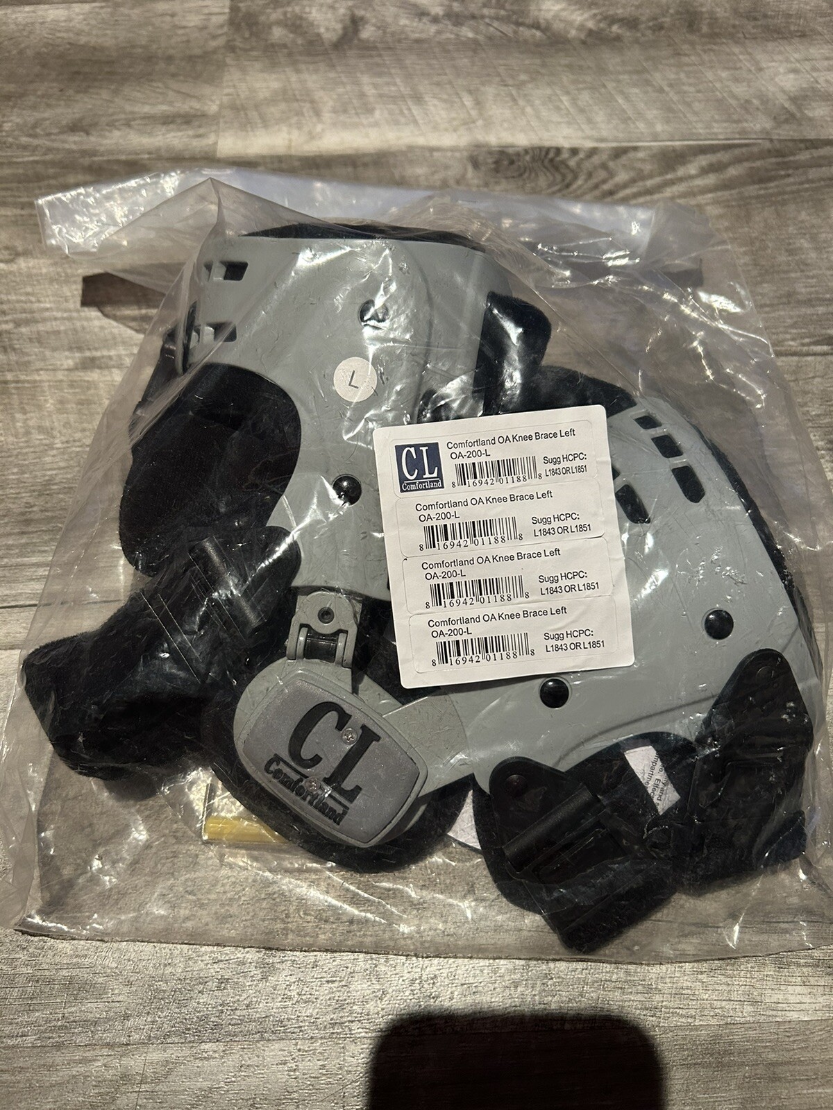 Comfortland OA Knee Brace Left OA-200-L With Tools, & Instructions NIB