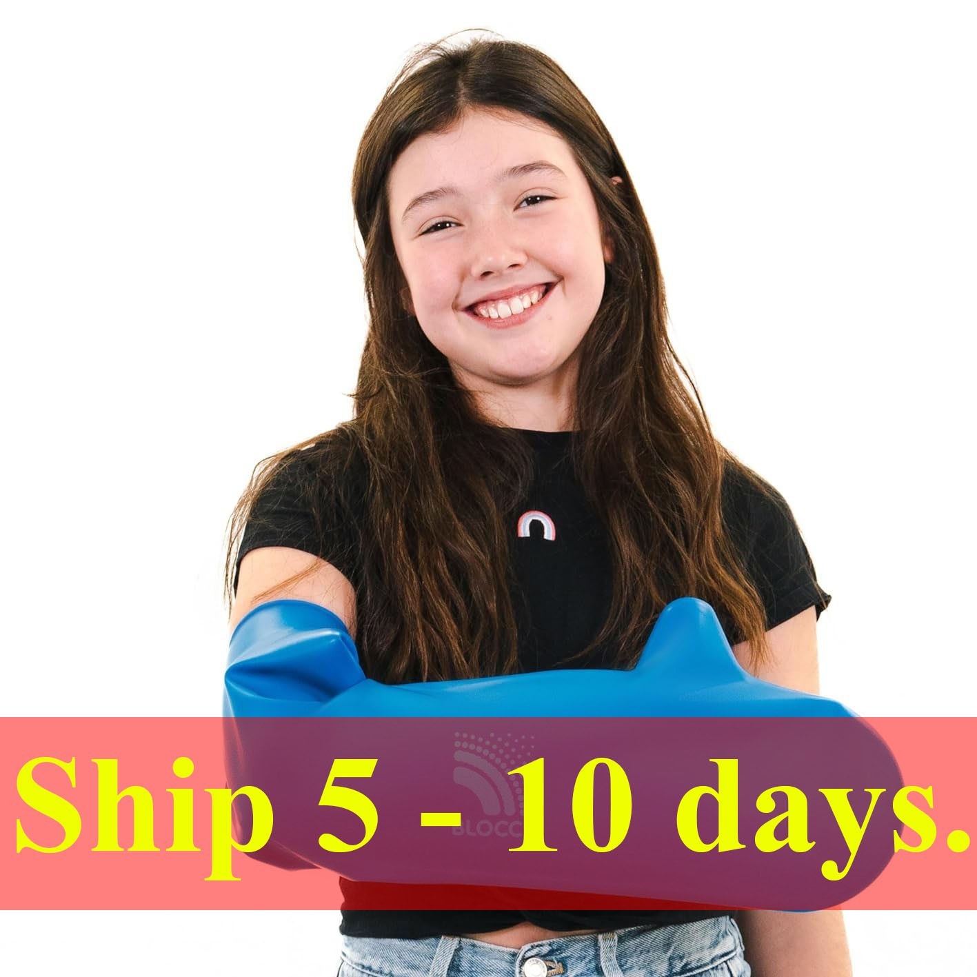 Bloccs Waterproof Cast Cover for Showering Arm, CSA71-L – Child Short Arm (La…