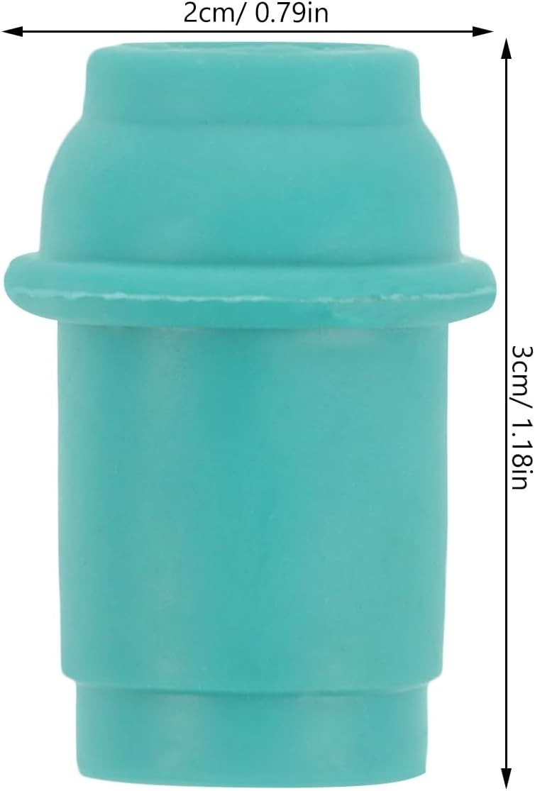 Durable 10 Pack Cupping Pump Nozzles – Ideal for Home Massage Therapy Use