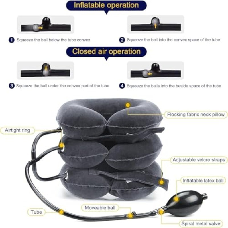 Neck Stretcher, Cervical Traction Device, Neck Traction Device, Cervical Neck Tr