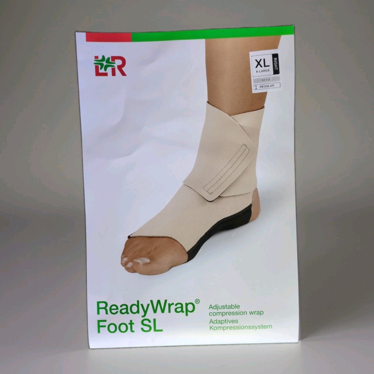 *NEW* L&R READY WRAP FOOT SL Compression Wrap RIGHT XL X-Large w/ReadyWrap Liner