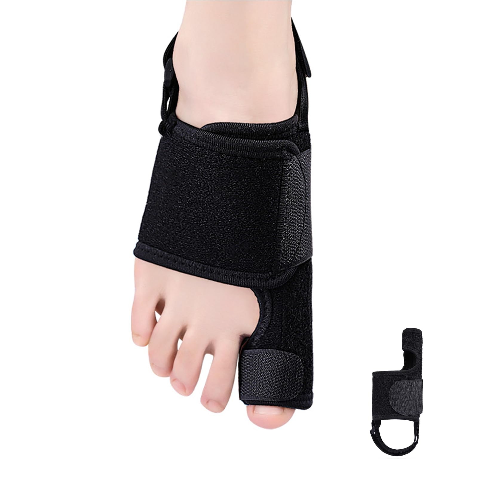 Big Toe Splint for Broken, Fracture Fixator Protectors Support for Sprains