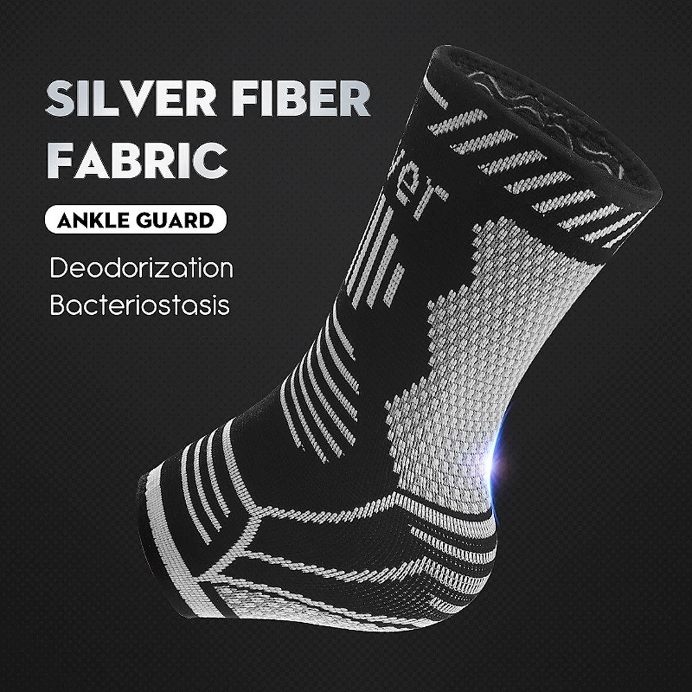 Ankle Brace Support Compression Sleeve Plantar Fasciitis Pain Relief Foot Wrap