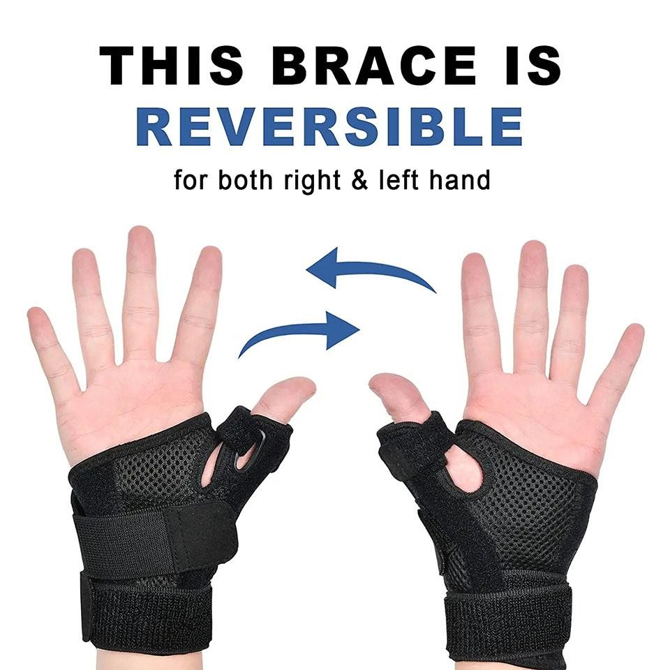 Aolikes 1pcs Flexible Splint Wrist Thumb Support Brace for Tendonitis Arthritis