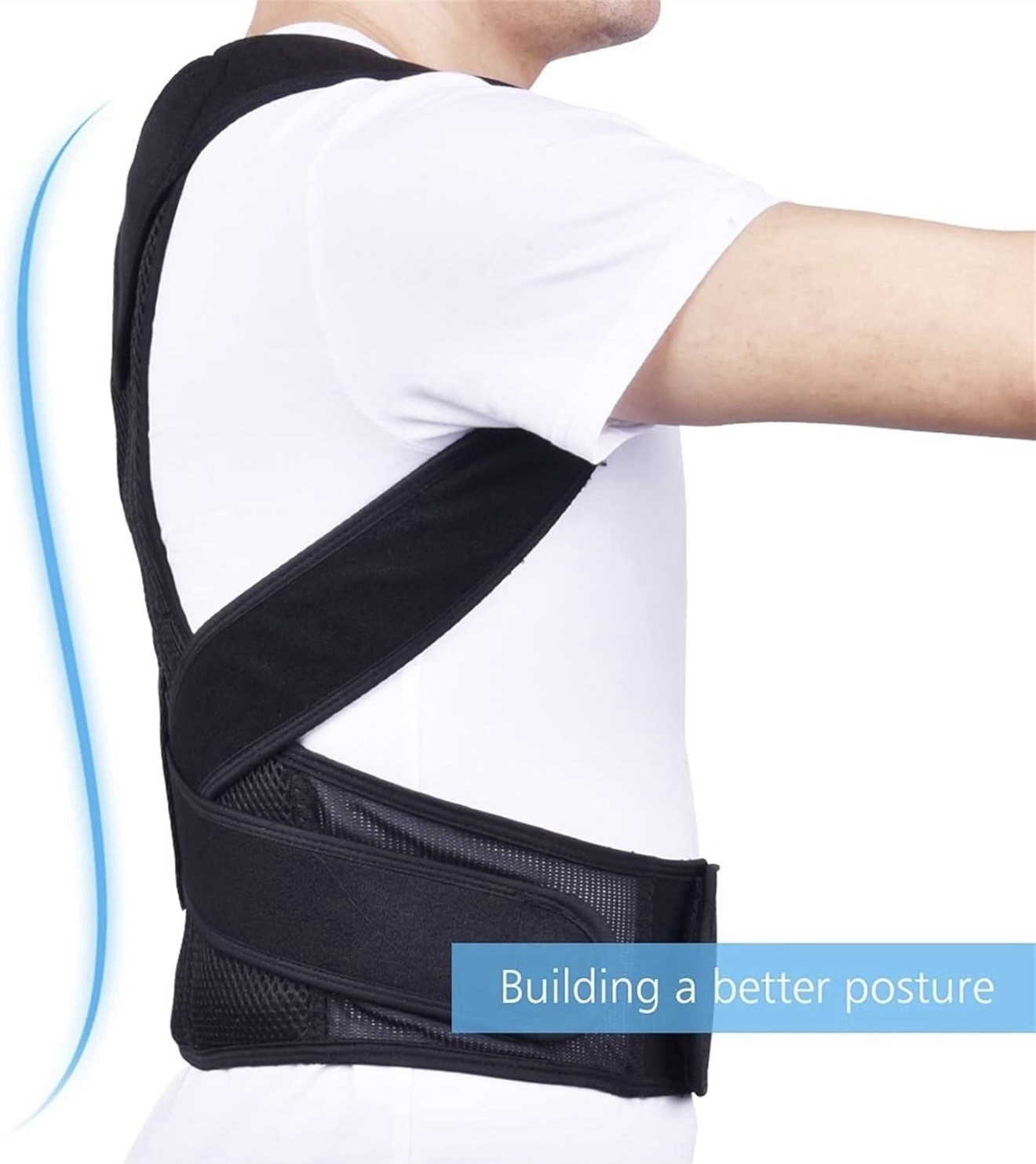 Full Back Belts Posture Corrector Brace Size XL – A0160