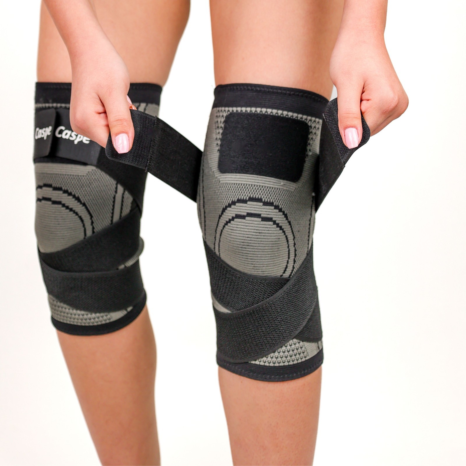 2-Pack Knee Sleeve Compression Brace Support Sport Joint Pain Arthritis Relief