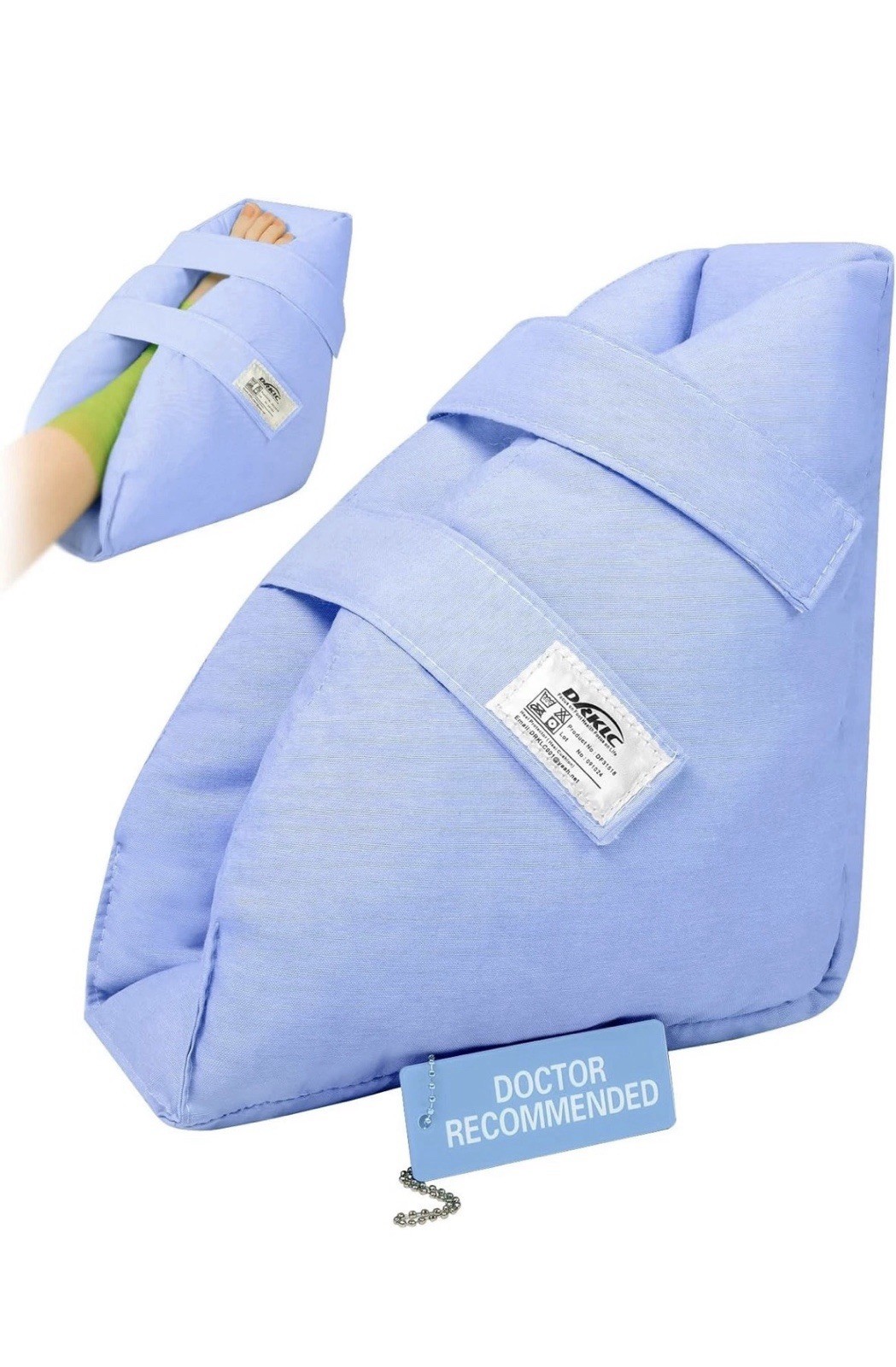 Heel Protector for Pressure Sores Heel Cushion Boot Pad for Bed & Wheelchairs