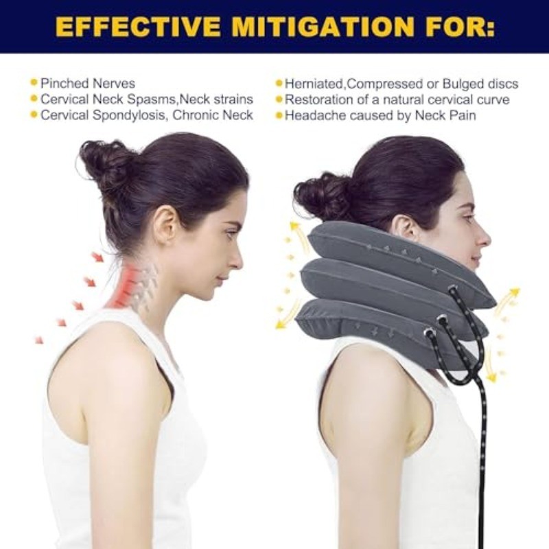 Neck Stretcher, Cervical Traction Device, Neck Traction Device, Cervical Neck Tr