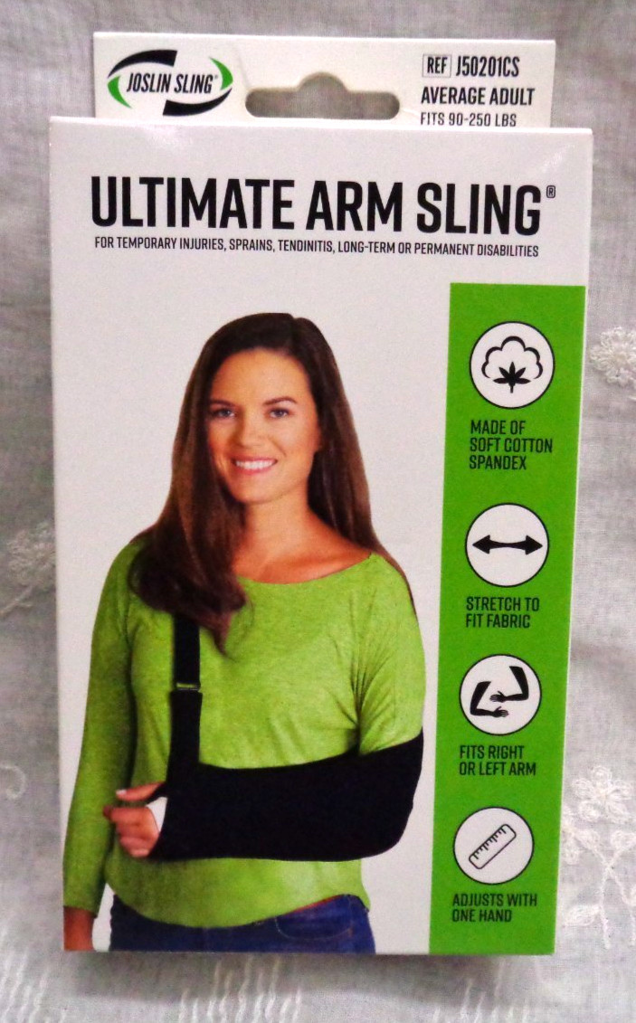 2019 JOSLIN SLING Ultimate Arm Sling REF J50201CS Fits 90-250 LBS 5′-6′ Height