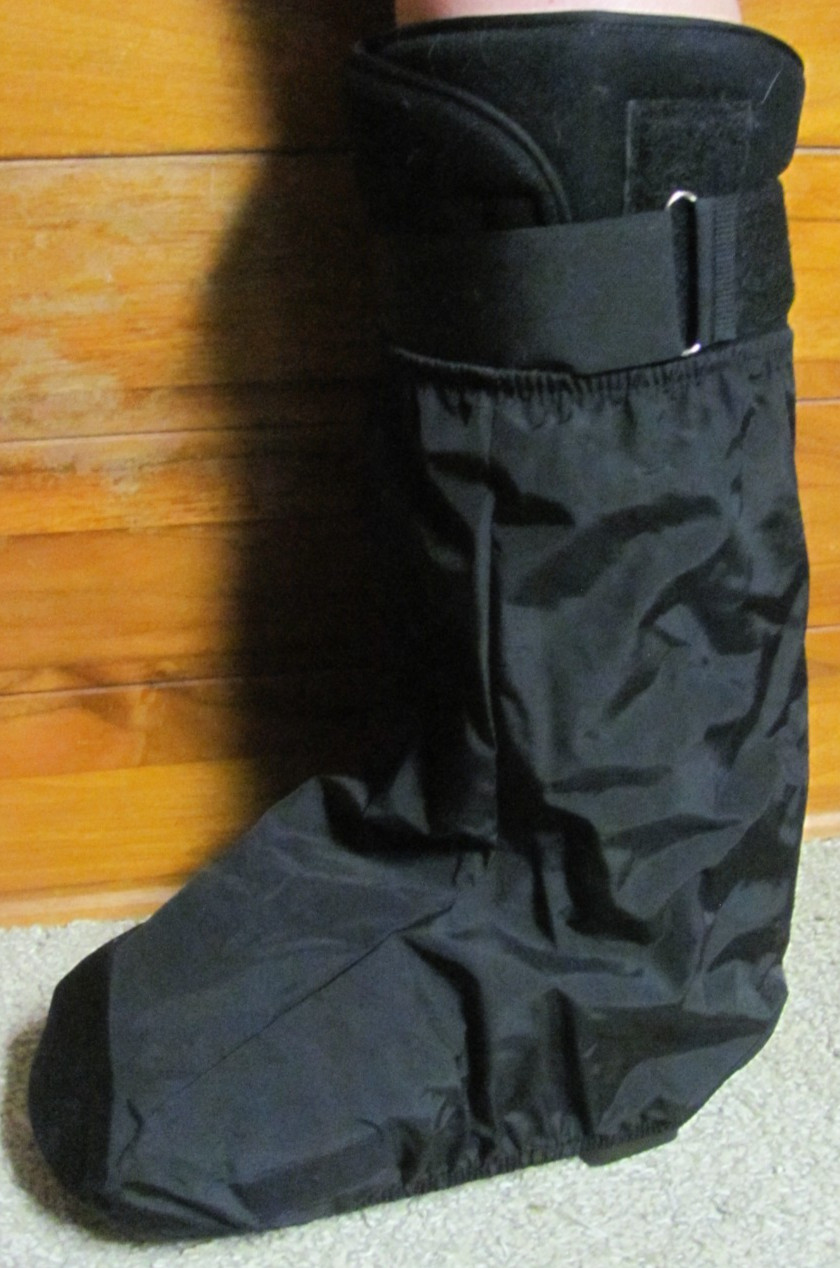 My Recovers Low Black Reusable/Washable Walking Boot Cover – Small (New)