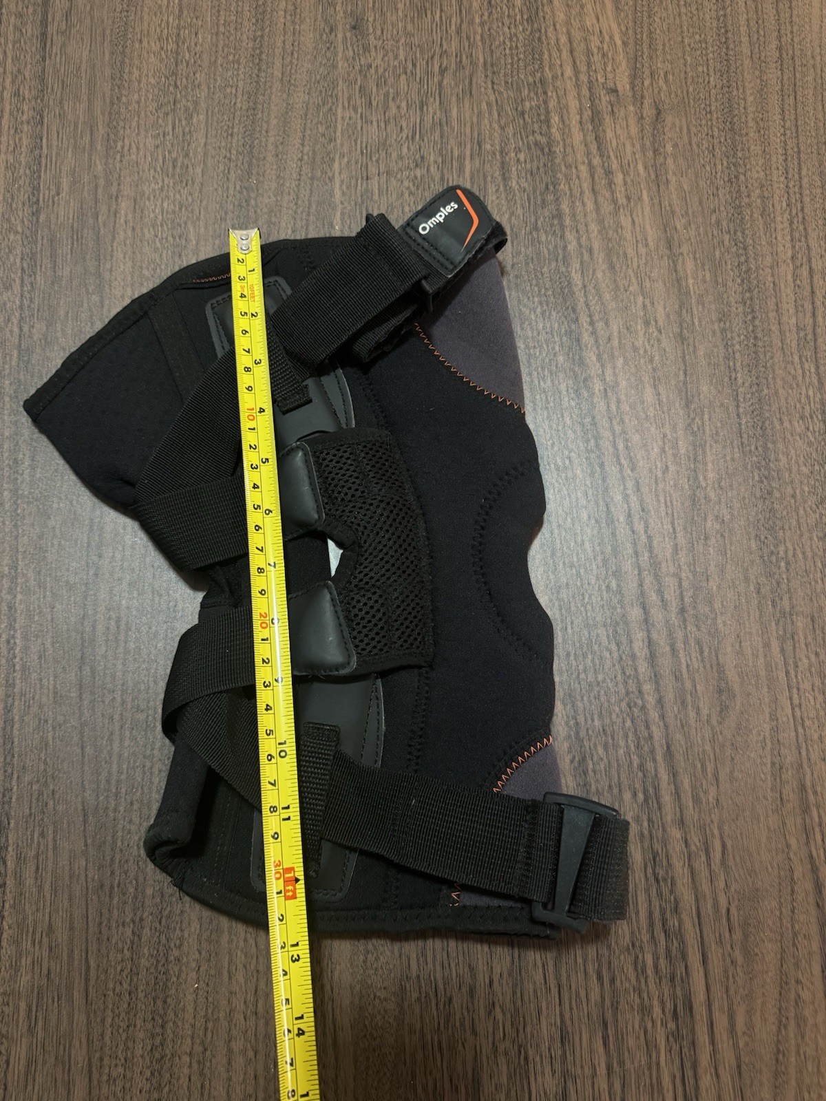 Omples Hinged Knee Brace Black Size XXXL